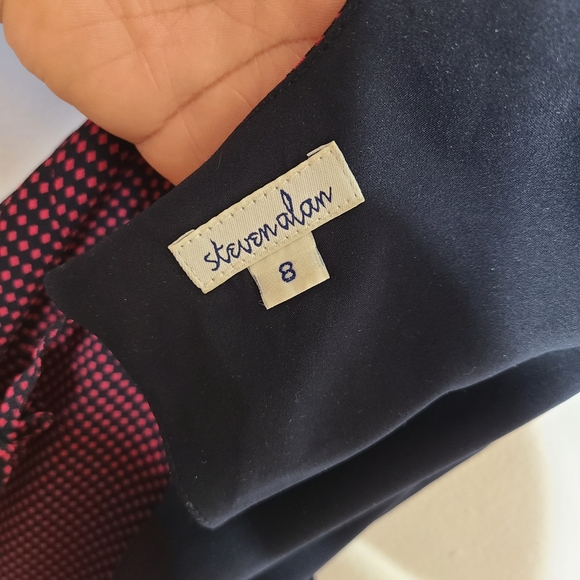 Steven Alan Harman Sleeveless Silk Open Back Dress Size 8 - Picture 10 of 14